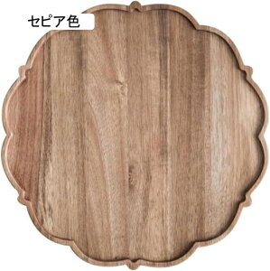トレイ・盆 木製トレー 木製朝食花形 カフェランチ北欧風 おしゃれ シンプル かわいい お盆 お膳 配膳盆 和風 ティー 茶道具 業務用 家庭用 耐久性 軽量 プレート皿 丈夫 ナチュラル 天然木