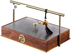 無垢 トレー 木製 プレート 天然木 おしゃれ 食卓用 カフェ風 耐熱 定食 お盆 北欧風 ナチュラル仕上げ (A)