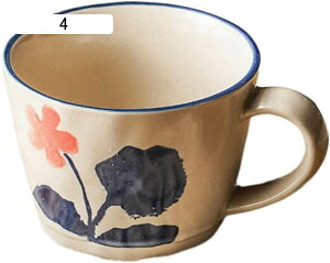 花柄 マグカップ 和風 大きめサイズ 360ml コーヒー お茶 牛乳 ティーカップ コーヒーカップ 磁器 食洗器可 オーブン可 レンジ可 耐熱 耐冷 洗いやすい 食器 女性 誕生日 母の日 プレゼン