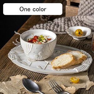 食器セット 3点入り 蒲公英エンボス ボウル お皿 調味料皿 楕円お皿 魚プレート 食洗機対応 電子レンジ対応 白 ホワイト タンポポ 可愛い フランス風 おしゃれ 磁器 食器 陶器 和風 洋風 朝ご