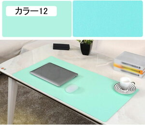 パソコンマット 超大判 マウスパッド PUレザー 耐油性 両面 デスクマット 大型 ゲーミングマウスパッド カラー 清潔やすい パソコンマット キーボードマット 800x300mm 静音 光学式マウス