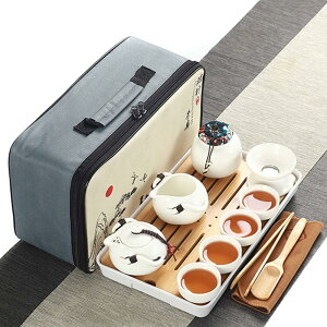 番茶器セット 急須 湯呑セット マルチ ティーセット 茶具セット 茶器 茶皿 茶器乾燥ティートレー 旅行ティーセットーカップシンプルな和風 陶器 ティーポット 中国茶器 茶器揃