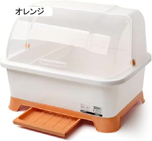 食器ドレンラック 食器ドレンバスケット防塵 防汚 取り外し可能 食器収納ボックス プレート 蓋付き キッチンラック 水切りラック 水切りかご タテ置き 大容量 プラスチック製 食器を置く