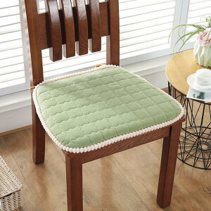 ダイニングチェアクッション シートクッション 低反発クッション 馬蹄型 ひも付き 滑り止め付き 洗える 無地 40*44cm*4 通気性 2枚組 4枚組セット 厚手 座面クッション体圧分散 チェアパッ