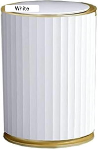 ゴミ箱 塵箱 ごみ箱 センサーゴミ箱 円形 帯下金色のゴミ箱 ふた付き自動誘導ゴミ箱 キッチン ゴミ箱