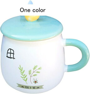 マグカップ 白磁 おしゃれ 小鳥 450ml 蓋付き マドラー付 コップ レンジOK 大きい カフェ 軽い 無地 シンプル 強化磁器 アウトレット スタイル3-ホワイト 業務用 普段使い 北欧 コーヒ