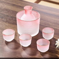 酒器セット ガラス徳利セット 冷酒器セット 和酒徳利セット 冷酒耐熱ガラス おちょこ 盃 徳利 とっくり …