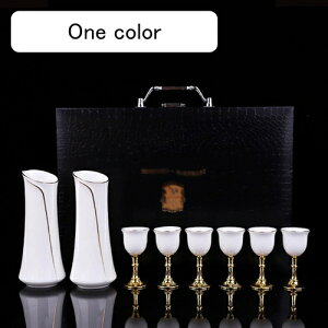 酒器セット 陶器 徳利2個 盃6個 8点セット ぐい呑み とっくり セット おちょこ ギフトボックス付き 酒器 酒水差し シンプル 上品 宴会 花見 来客 プレゼント 贈り物 引っ越し祝 ホワイト ワ