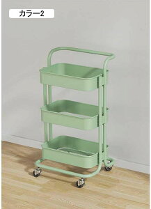 キッチンワゴン ローリングカート カラー4 収納ラック 収納カート キャスター付き 1 ワゴン 大容量 組立簡単 ブラック 組立簡単 浴室 台所 冷蔵庫収納ラック ホワイト 収納ラック スリムラッ