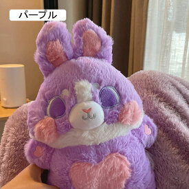 ぬいぐるみ ウサギ 兎 大きい 可愛い 抱き枕 子供向け 添い寝 寝かしつけ ねむねむ やわらか 昼寝枕 ハロウィン 子供の日 誕生日 ブラウン グッズ 35cm ソフト だきまくら 低反発 クリスマ