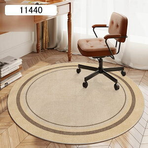 チェアマット ゲーミングチェアマット 円形 床保護 フロアマット 大判 レトロ 足元 カーペット デスクチェアマット 騒音対策 吸着 滑り止め 床を傷から守る デスク下 椅子オフィス 在宅勤務