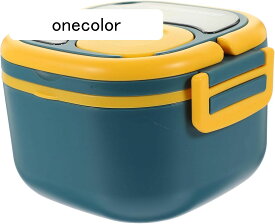 ボックス ボックス 大きなお弁当箱 プラスチック製の弁当箱 お弁当キャリーボックス 分割された食品ボックス サラダボックス 断熱弁当箱 携帯用お弁当ケース ポータブルラ 再利用可能