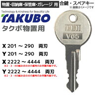 TAKUBO（タクボ物置）合鍵 スペアキー【物置・保管庫・収納庫・ガレージ 用】鍵 カギ 合カギ 合鍵作製 合…