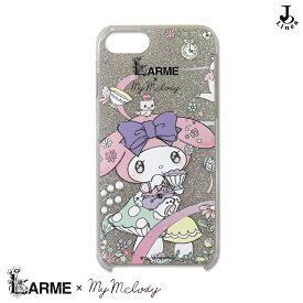 サンリオ　雑誌LARME×マイメロディ コラボ スマホケース iPhone 日本製　ラメ　キラキラ かわいい Android カバー 携帯 キャラクター グッズ ラルム マイメロ My Melody 【本店】