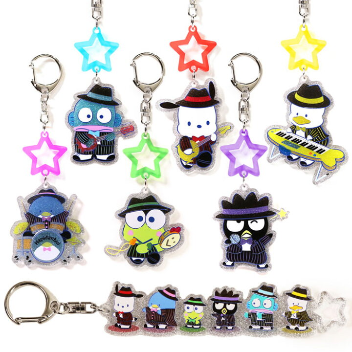 楽天市場】サンリオ はぴだんぶい バンド アクリルチャーム Hapidanbui 