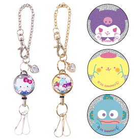 サンリオキャラクターズ　ぷにっとぎゅ　リールキー ホルダー チェーン付きレジン　キーホルダー かわいい キャラクター グッズ 【本店】