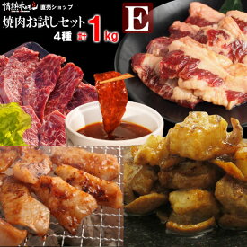 焼肉セット 計1kg 情熱の お試し 焼肉セット E ハラミ 牛ホルモン 牛カルビ 豚トロ バーベキュー BBQ 牛肉 肉 小分け 食品 焼き肉 焼肉 北海道沖縄配送は別途送料追加