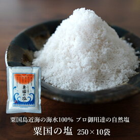 粟国の塩 250g×10袋 粟国島の自然海塩 送料無料