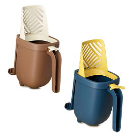 猫砂ショベル スタイリッシュ デザイン 猫砂シャベル 猫砂ショベル トイレスコップ　ペットスコップ　ABS樹脂 強靭性 猫用トイレグッズ 猫グッズ ペットグッズ