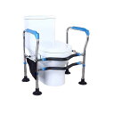 トイレ 手すり 置く だけ 後付け 介護 補助 立ち上がり 工事 不要 置くだけ トイレ用手すり 5段階 アーム 高さ調節 工…