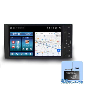 yTOYOTA _Cnc pf Nԕۏ؁zChir 7C` Android10 CarPlay AhChI[g }`v[[+nfWtZO4x4`[i[Zbg WI SD Bluetooth HDD WiFi X}z iPhone ~