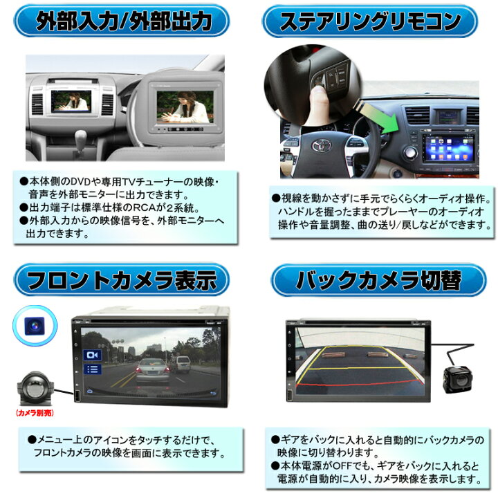 楽天市場】【一年間保証】WOWAUTO 7インチAndroidプレイヤー+小型 