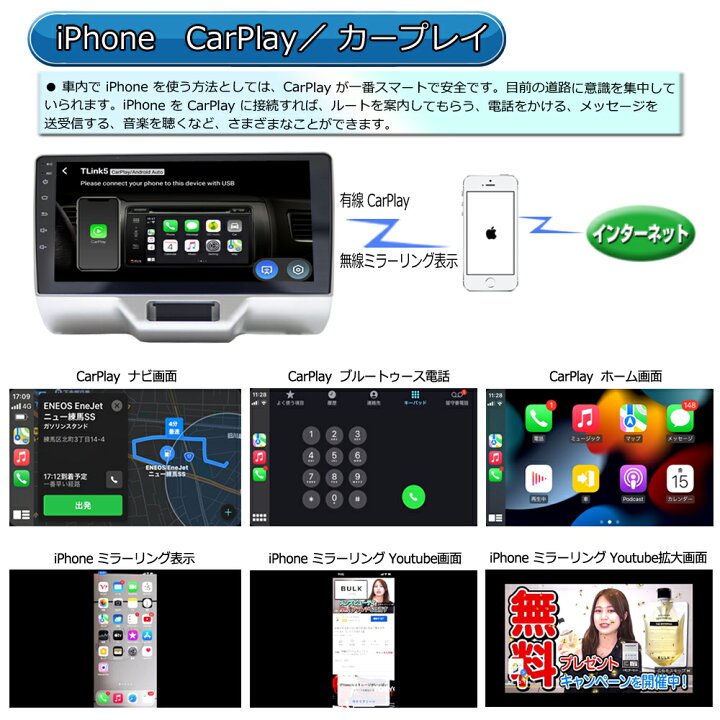 楽天市場】スズキDA17系エブリイ エブリィ 専用カーナビ9インチ 