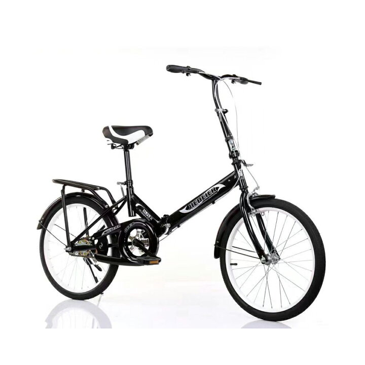 楽天市場】折りたたみ自転車 20インチ ミニベロ カゴ付 折り畳み 