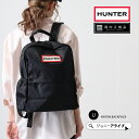 【買忘れ救済★全品10％OFFクーポン】 HUNTER ハンター リュック レディース バッグ メンズ ユニセックス 国内正規品 正規輸入品 おしゃれ ナイロンバックパック スモール ブラック UBB5028 プレゼント P11 母の日
