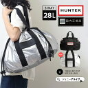 【19日20時～★先着!全品半額クーポン】 ハンター バッグ ボストンバッグ ドローコード 巾着 ショルダーバッグ メンズ レディース おしゃれ 肩掛け 斜め掛け 28L 軽量 シンプル カジュアル ジム 旅行 トラベル UBW3603NRS プレゼント ギフト P11 母の日