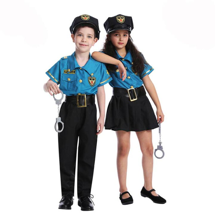 から厳選した ポリス 警察官 子供用 コスプレ衣装 コスプレ 衣装