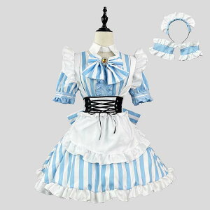 メイド服 メイドコスプレ コンカフェ メイド 可愛い メイド ショート丈 メイドコスチューム ハロウィン仮装 レディース 大きいサイズ 妹系メイド cosplay 大人 可愛い メイド コスプレ衣装 制