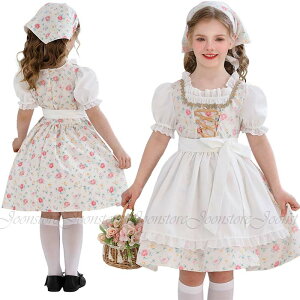 ハロウィン コスプレ衣装 子供 メイド服 キッズ ワンピース おもしろ コスチューム かわいい 民族衣装 舞台衣装 演出服 cosplay コスプレ衣装 仮装 女の子 Cosplay コスチューム ハロウィン パー