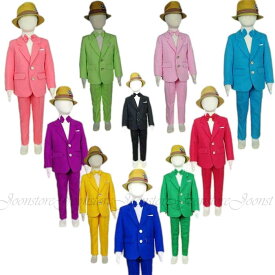 子供 ダンス衣装 子供スーツ キッズ カラースーツ 上下セット ジャケット パンツ 蝶リボン 男の子 女の子 キッズ 発表会 演奏会 舞台衣装 ステージ衣装 ピアノ衣装 イベント 学園祭 卒業式 卒園式 入園式 七五三 記念撮影 ダンス 衣装 合唱 朗読会 演出服 赤 青 緑 黄 桃 紫