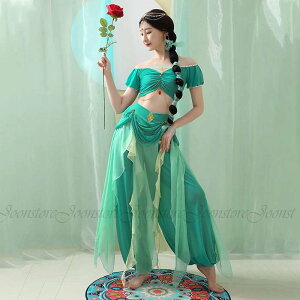 ハロウィン コスプレ衣装 ベリーダンス 衣装 セット アラビアン衣装 ジャスミン コスプレ コスチューム 衣装 民族風 アラビアン仮装 舞台衣裳 チョリ パンツ アラビアン 衣装 コスプレ衣装