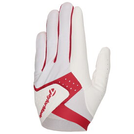 【02/10限定★抽選100%Pバック★要エントリー+最大10%オフCP配布中】 テーラーメイド 2024 スマートクロス 2．0 UN148 ホワイト×レッド ゴルフ手袋 左手着用 珍しい おしゃれ おすすめ 人気