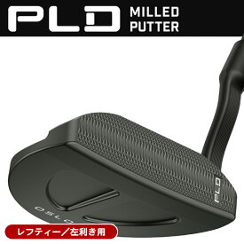 レフティー ピン 2024 PLD ミルド パター OSLO3 ガンメタル 左利き用 （PP58ツアーグリップ装着モデル） レフティー ピン ピーエルディー ミルド オスロー3 パター