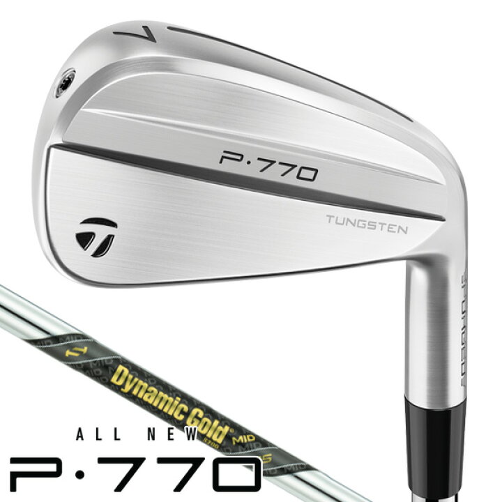 楽天市場】テーラーメイド 2024 P770 アイアン 単品 (#4/#5) Dynamic 