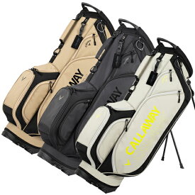 最大10%OFFクーポン発行中【01/31〜02/13】 ★付属ネームタグ刻印無料★メンズ キャロウェイ 2025 イージーゴーイング スタンド キャディバッグ 男性用 珍しい おしゃれ おすすめ 人気