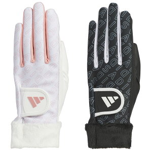 最大10%OFFクーポン発行中【10/21〜10/29】 レディース アディダス 2024 ウォームグリップ コンフォート JTY38 ゴルフ手袋 両手着用 女性用 珍しい おしゃれ おすすめ 人気