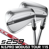 最大10%OFFクーポン発行中【05/02〜05/08】 ピン S259 ハイドロパールクロームウェッジ N.S.PRO モーダス…