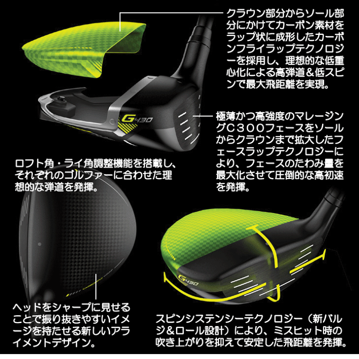 G430 sft nxグリーン60s