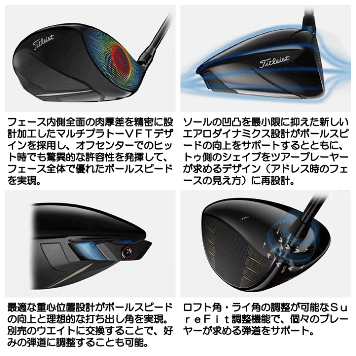 楽天市場】《今日だす》タイトリスト TSR2 ツアーAD(IZ6