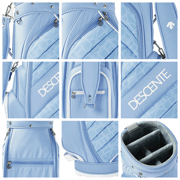 DESCENTE ロゴプリント キャディバッグ PINGおまけつき 【公式通販】