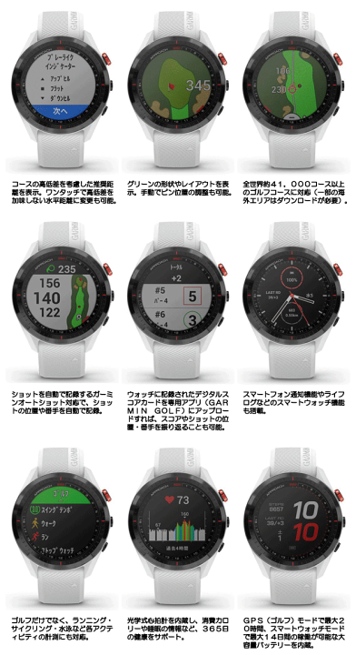 【美品】Garmin Approach S62 GPSゴルフ　⭐︎少し値引き可 GARMIN ガーミン 公式 Approach S62 Black Suica 対応 アプローチ GPS