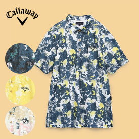 【12/1-/31限定●全品ポイント3倍(エントリー)】 ゴルフウェア キャロウェイ ポロシャツ 半袖シャツ C25134125 メンズ