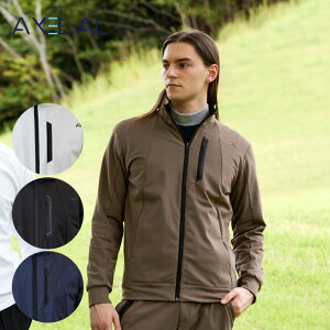 ゴルフウェア アクセル アウター EVOFLEX フルジップブルゾン AXB2522EVO メンズ
