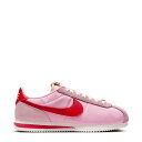 ナイキ Nike 【 Cortez Txt Womens Med Soft Pink/Fire Red Sail/Team Orange 】 コルテッツ レディース pink ピンク …