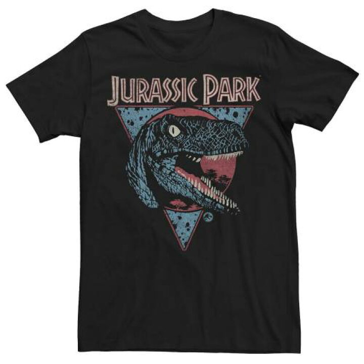 楽天市場 キャラクター パーク ウェーブ ウェイブ アイコン Tシャツ 黒色 ブラック Wave Licensed Character Jurassic Park New Raptor Icon Tee Black スニケス