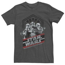 Tシャツ チャコール ヘザー スターウォーズ & 【 STAR WARS CAPTAIN PHASMA TROOPERS FIRST ORDER TEE / CHARCOAL HEATHER 】 メンズファッション トップス カットソー